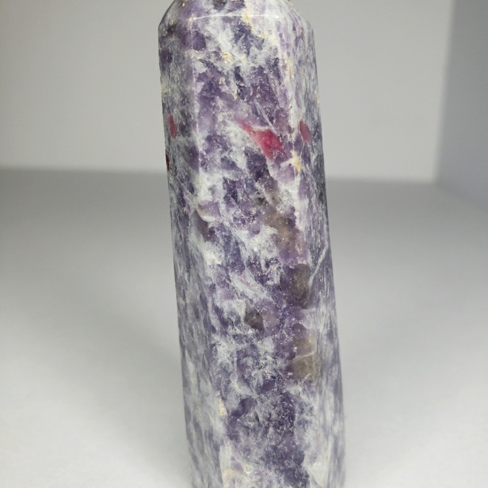 Lepidolite tower